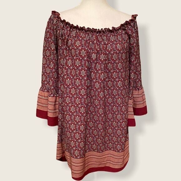 Tea & Rose   Boho Dress Sz Medium - Picture 1 of 9